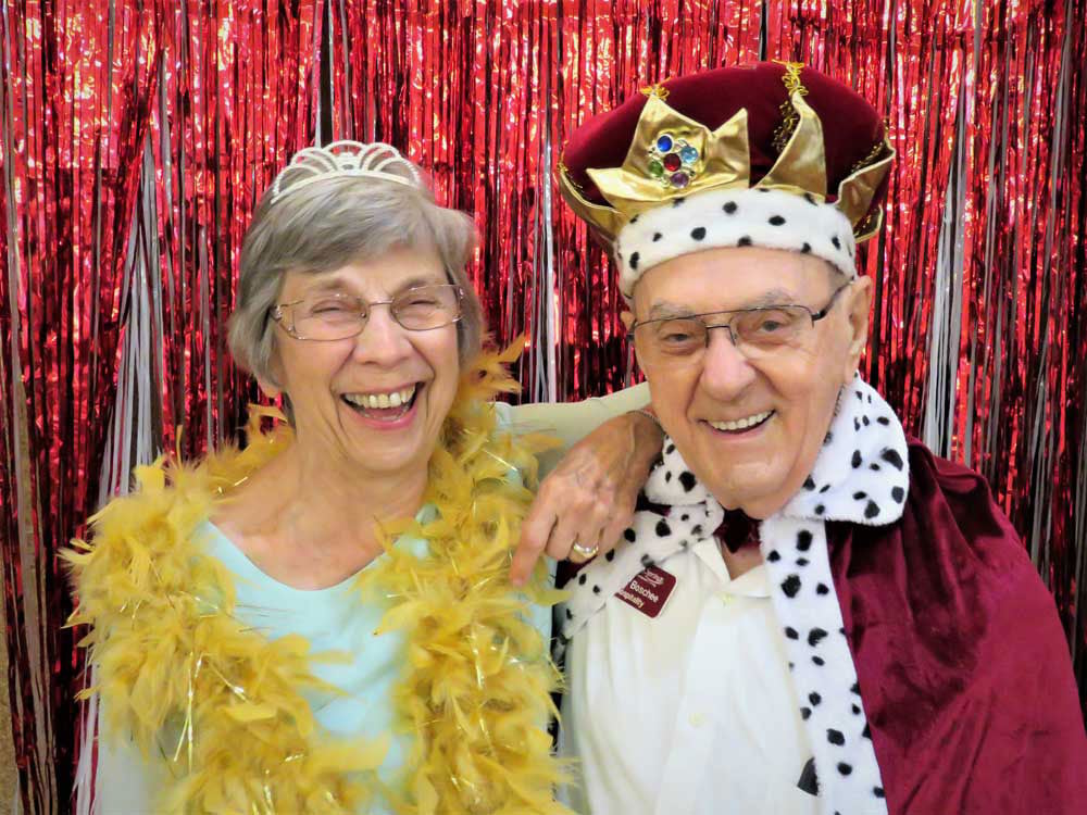 Residents enjoying activities and events at Magnolia Heights
