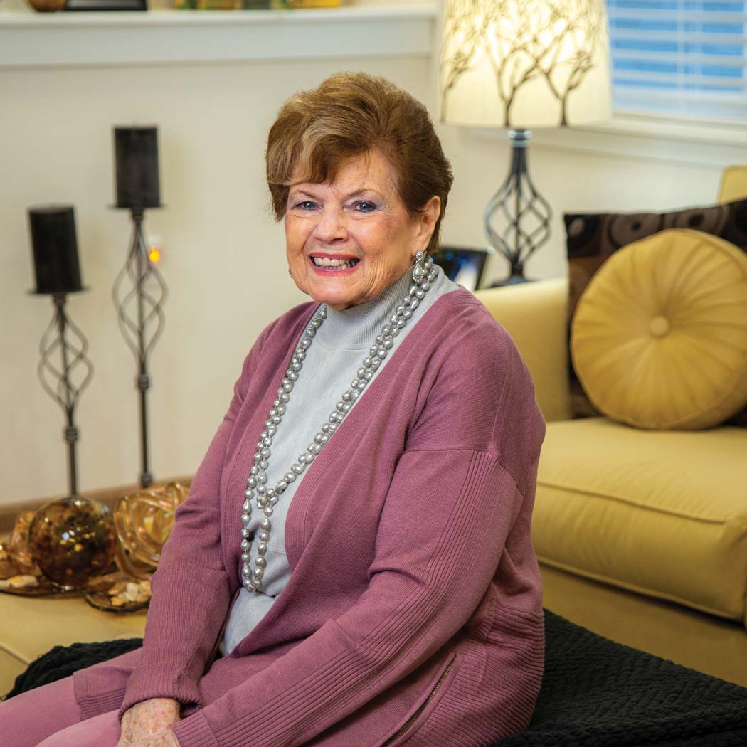 Residents enjoying time together at Magnolia Heights